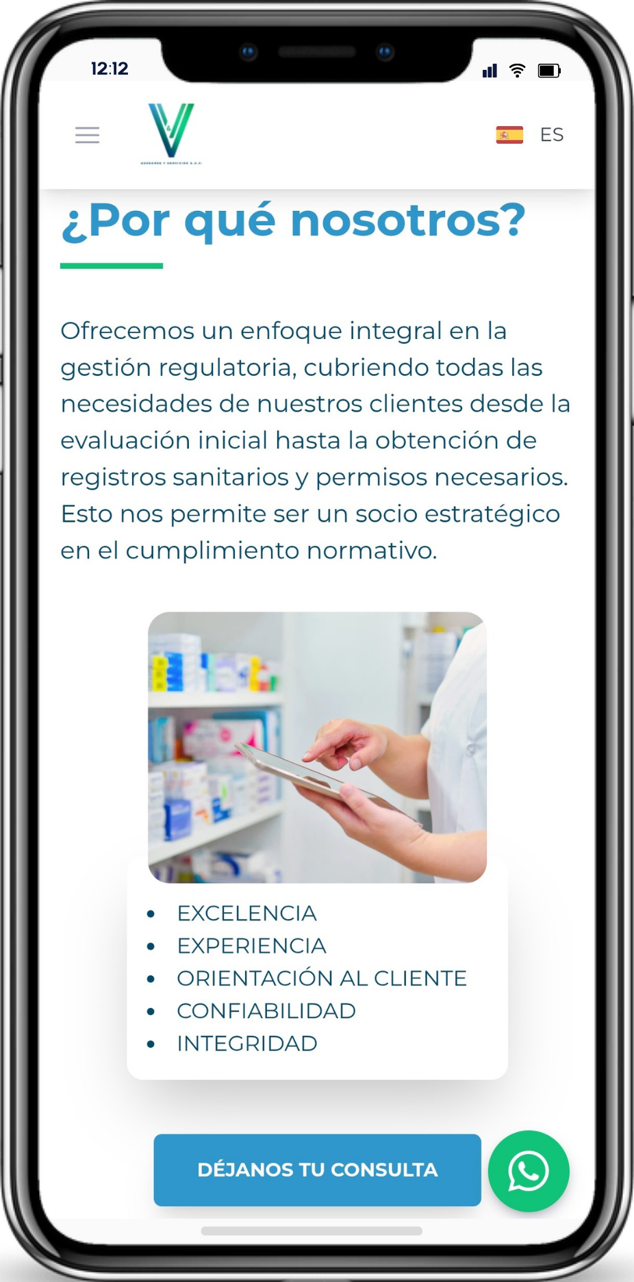 Contacto directo con asesores